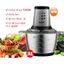 Máy xay thịt RAF1000W cối inox 3L dễ vệ sinh an toàn thực phẩm