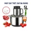 Máy xay thịt RAF1000W cối inox 5l lưỡi dao 6 cánh xay mọi thực phẩm