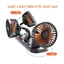 Quạt ô tô 10W 2 tốc độ, tiếng ồn thấp hỗ trợ làm điều hòa xe hơi