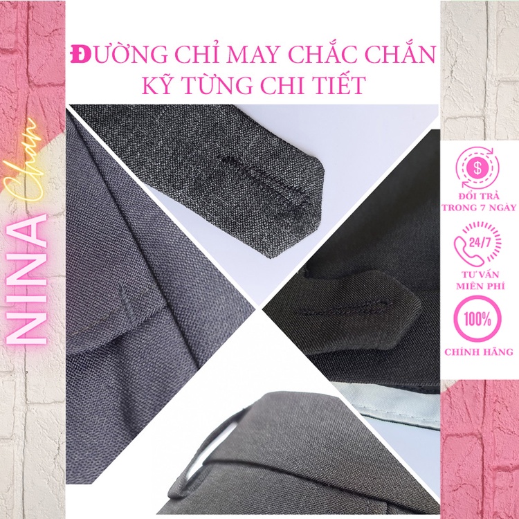 Quần tây học sinh nam form suông, chất vải bền đẹp, thoáng mát dễ mặc