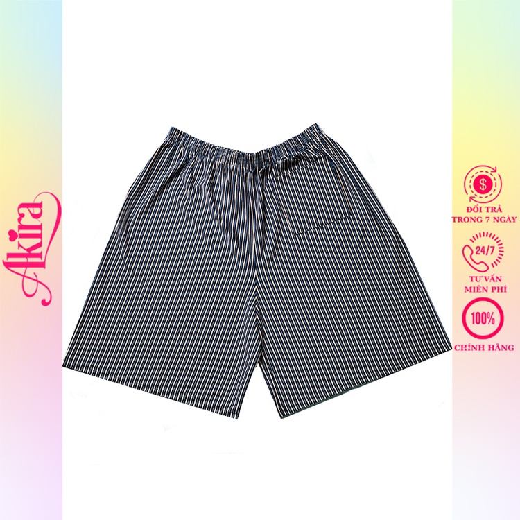 Quần đùi nam quần sọt tâm quần short thể thao mặc nhà đi chơi đều đẹp phong cách cá tính giá rẻ AKIRA vải cotton dày dặn