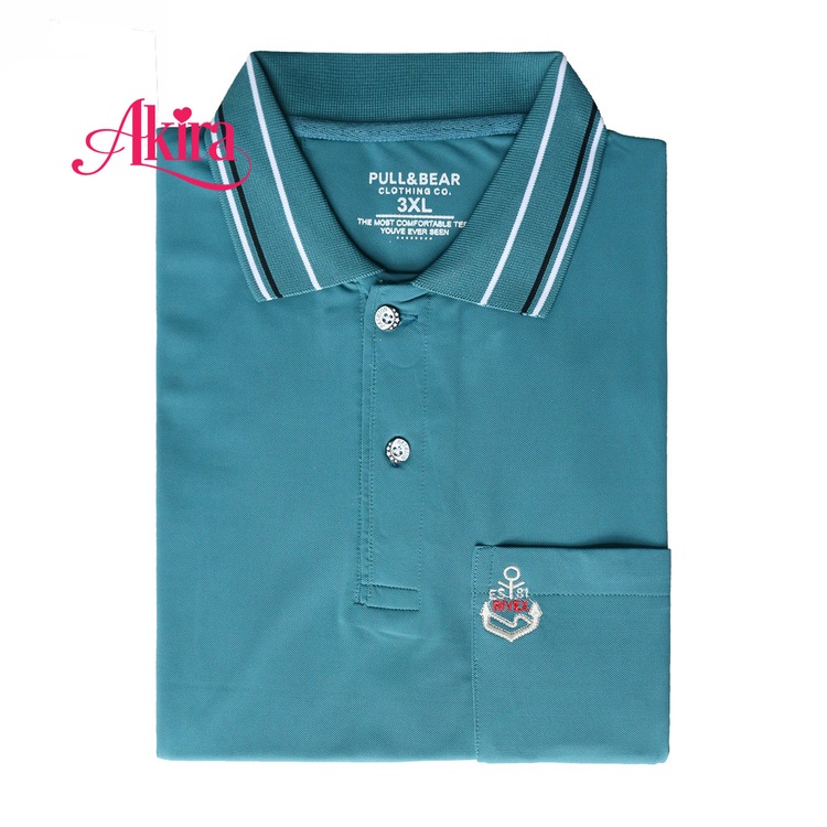 Áo thun nam POLO thiết kế vải cá sấu cotton cao cấp ngắn tay