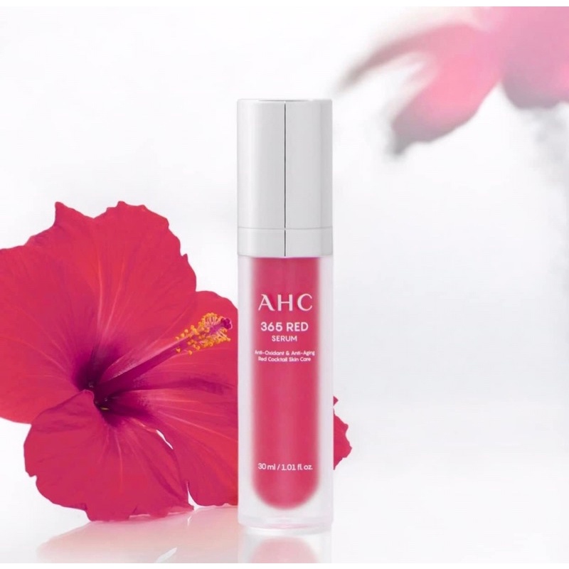 TINH CHẤT DƯỠNG SÁNG DA CHỐNG LÃO HÓA AHC 365 RED SERUM | Shopee Việt Nam