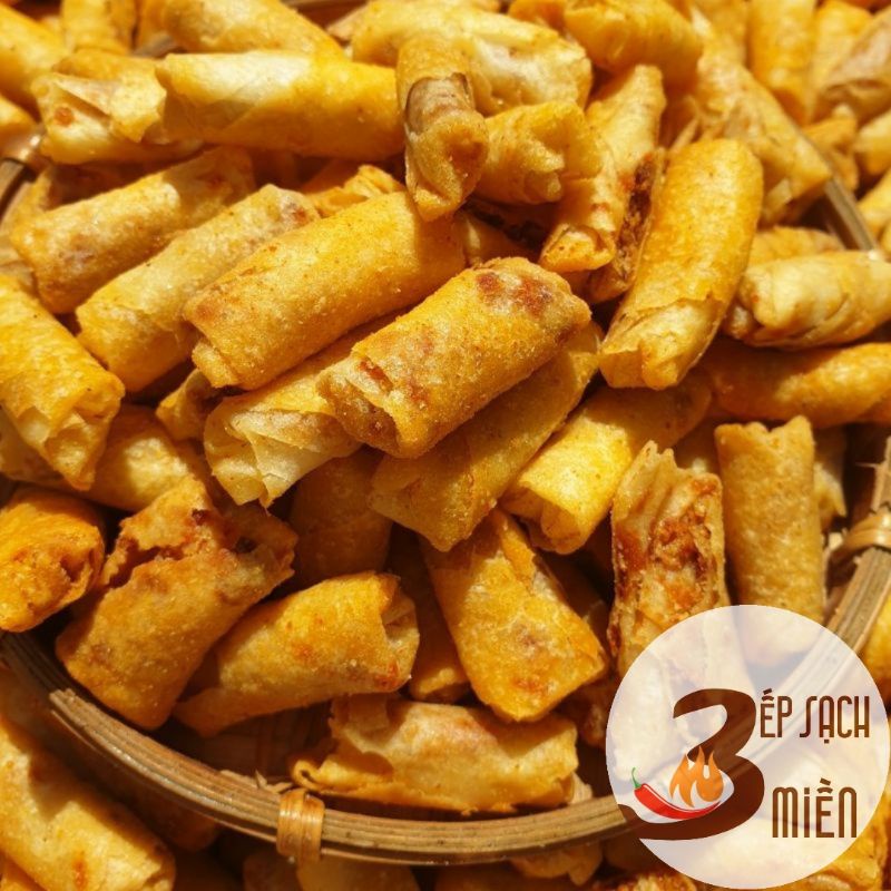 Chả Giò Sấy Tôm Mini [vị cay nhẹ] | Shopee Việt Nam