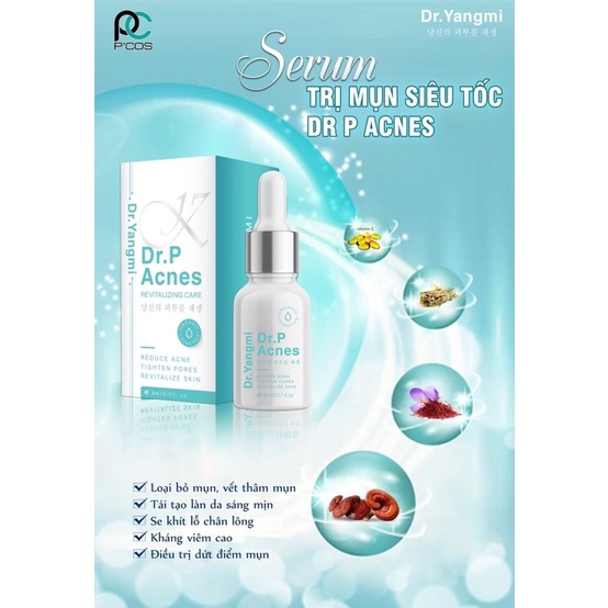 Tinh chất chấm mụn mờ thâm DR P Acnes_ Dược Mỹ Phẩm Pcos