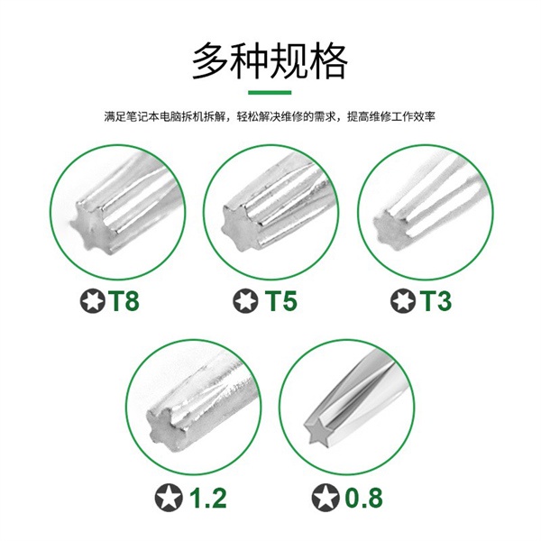 Bộ tô vít tháo lắp ốc điện thoại, máy tính bảng RELIFE RL-728A, bộ 5 chiếc