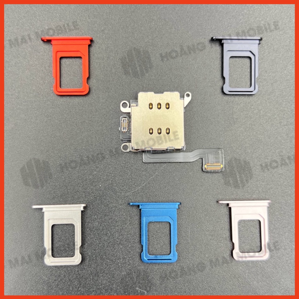 Combo ổ và khay 2 sim 13 thay thế và nâng cấp điện thoại từ 1 SIM vật lý lên 2 SIM vật lý