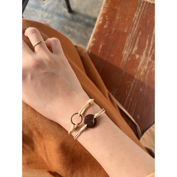 Vòng tay Kudo - Vòng nút thắt khoen đồng handmade