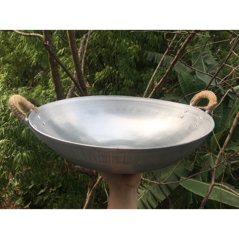 Chảo Nhôm Rang Cơm, chiên rán, xào - 2 quai gò tay, hàng chất lượng ...