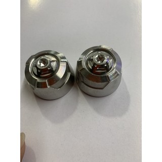 1 cặp Gù Tay Lái Xe Máy Dành Riêng Cho Xe AB, VISON, VARIO 160 Inox Kèm 2 Ốc Salaya