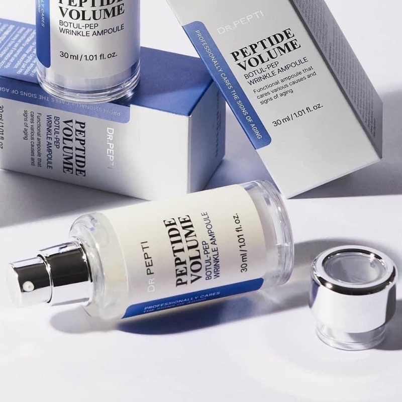 Tinh Chất Chống Lão Hoá, Mờ Nếp Nhăn Dr Pepti Peptide Volume Botul Pep  Wrinkle Ampoule 30ml | Shopee Việt Nam