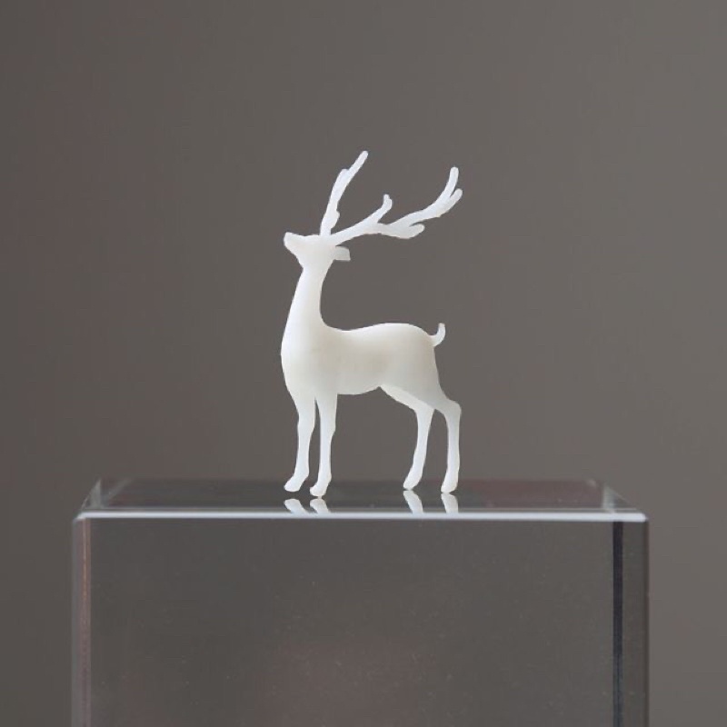 Mô hình hươu 3D trang trí tiểu cảnh,terrarium