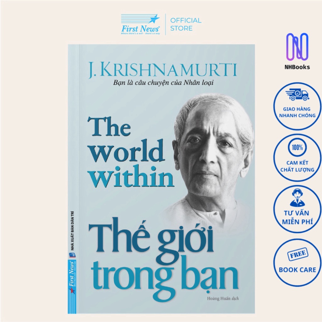 Sách - J. Krishnamurti - Thế Giới Trong Bạn - First News - NHBOOK