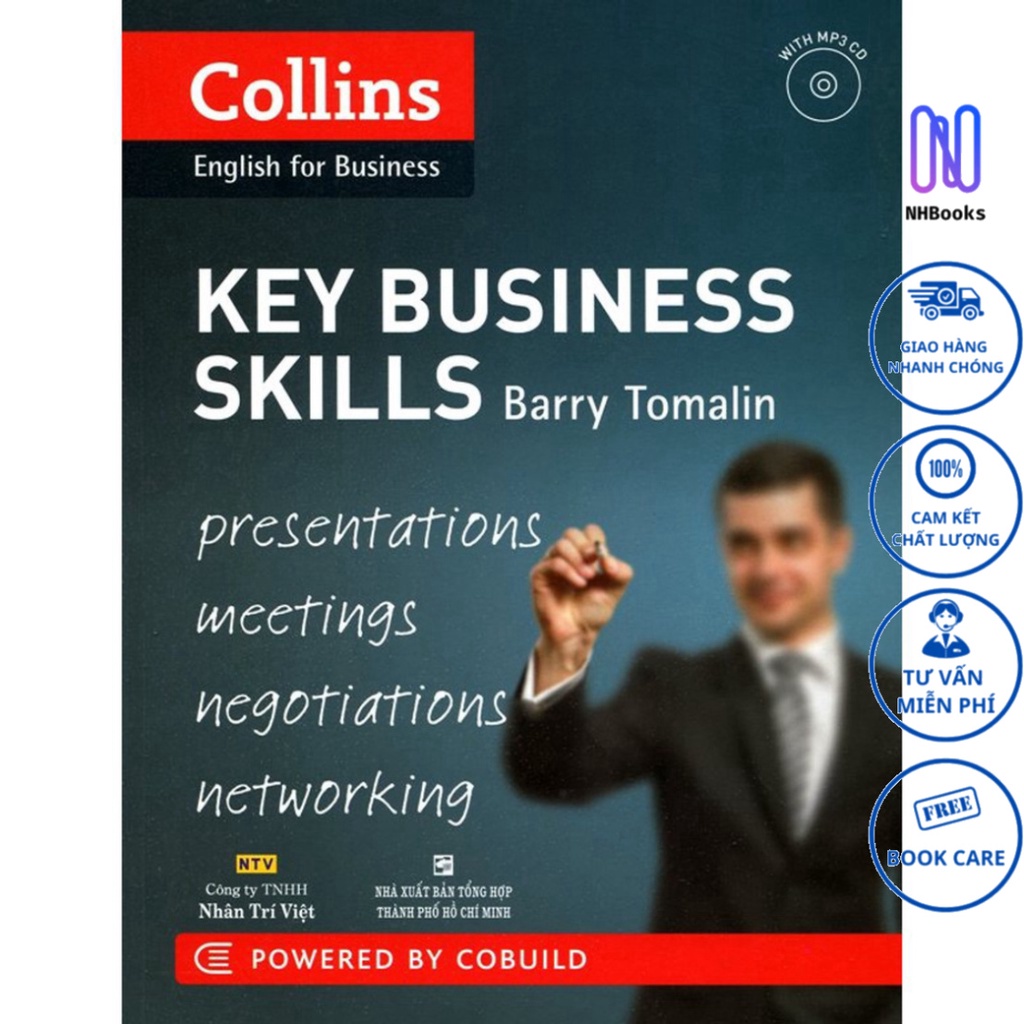 Sách - Collins - English For Business - Key Business Skills (Kèm CD) - NHBOOK