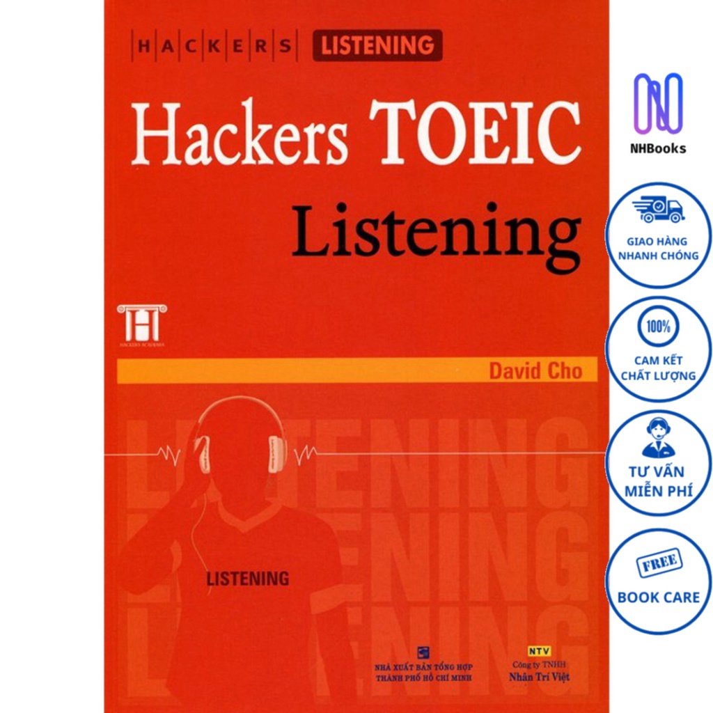Sách - Hackers TOEIC Listening (Kèm CD) - NHBOOK