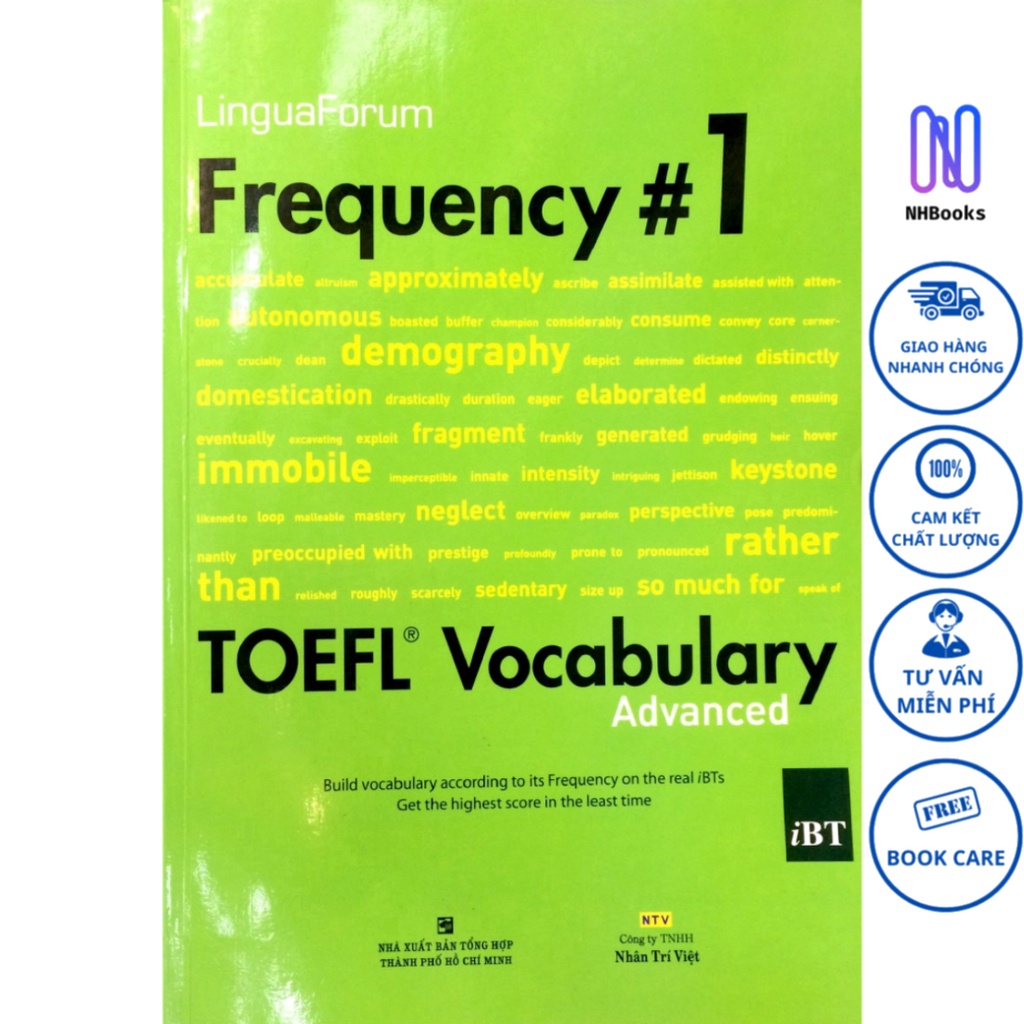 Sách - LinguaForum Frequency # 1 Toefl Vocabualary (Kèm 1CD) - NHBOOK