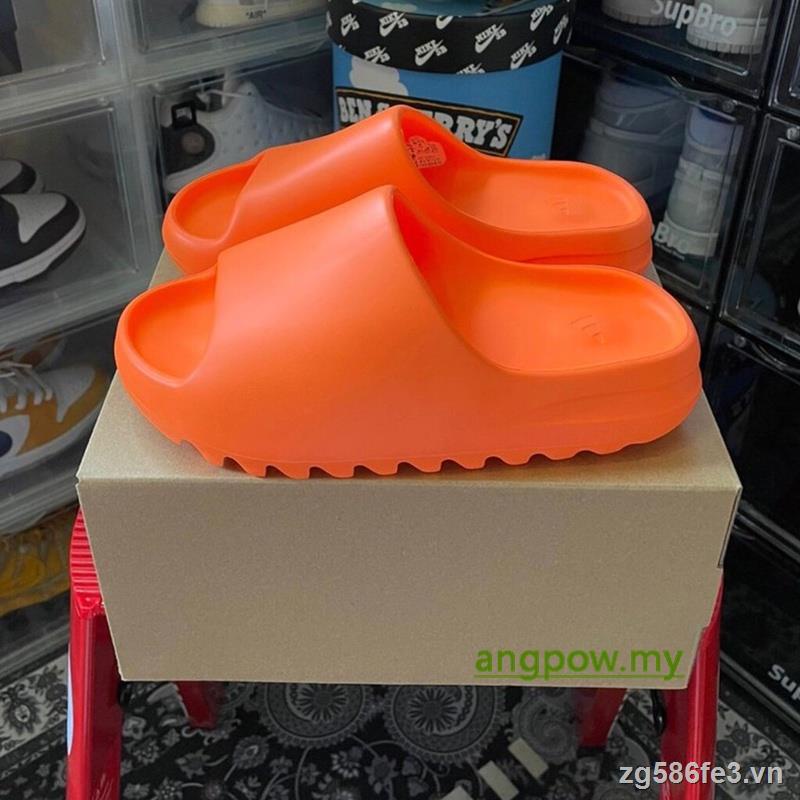 [Mới] Kanye West x AD Yeezy Slide "Enfora Orange" Phong Cách Thể Thao