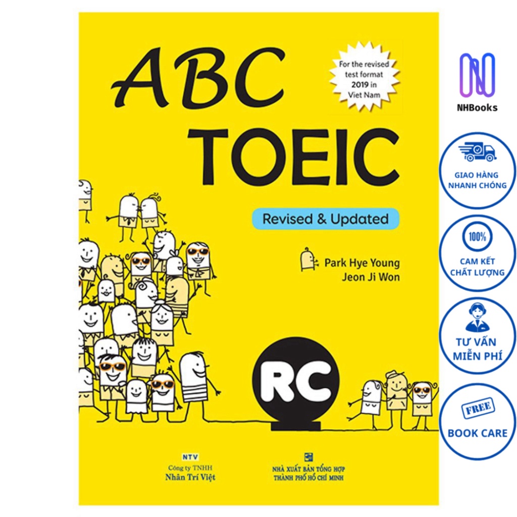 Sách - Abc Toeic RC (For The Revised Test Format 2019 In Viet Nam) - NHBOOK