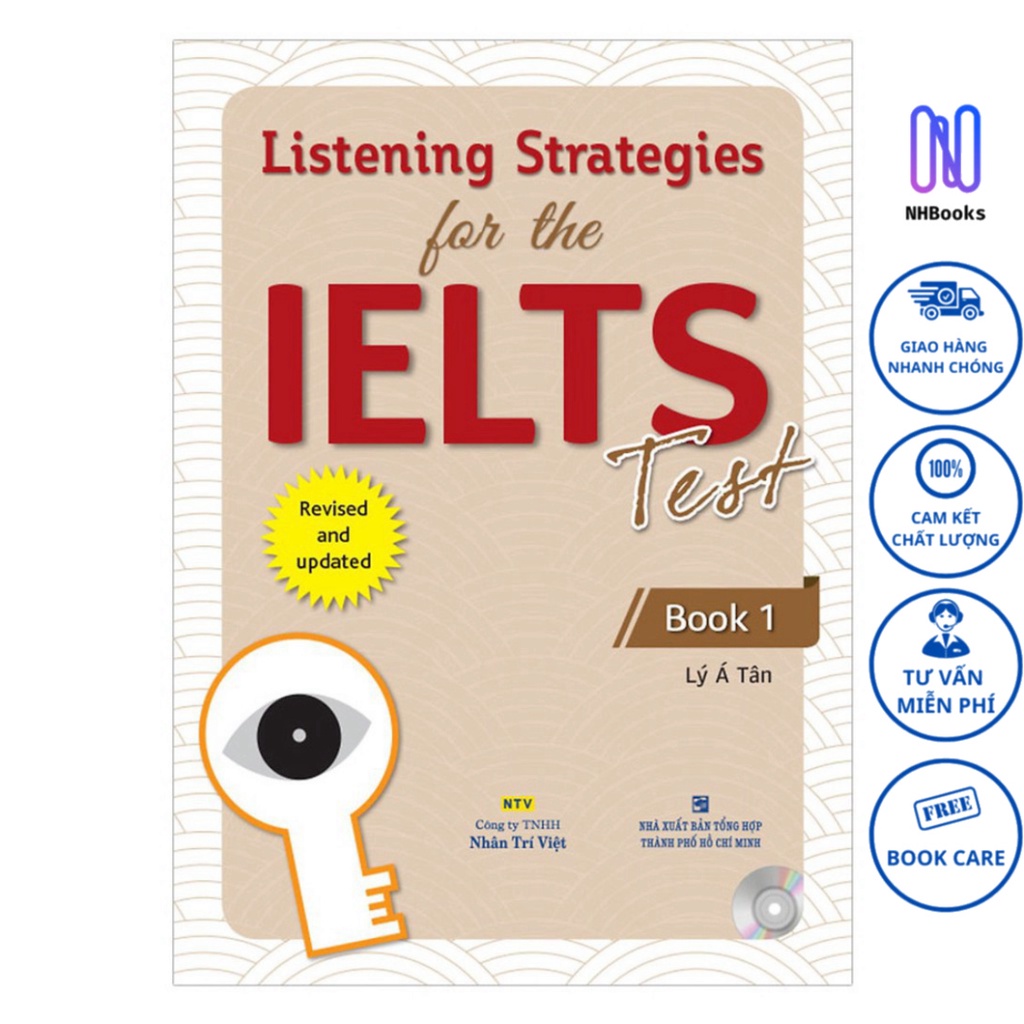 Sách - Listening Strategies For The IELTS Test - Book 1 - NHBOOK