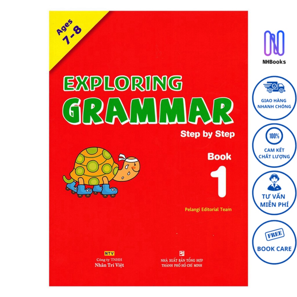 Sách - Exploring Grammar: Step By Step - Book 1 (Age 7 – 8) - NHBOOK ...