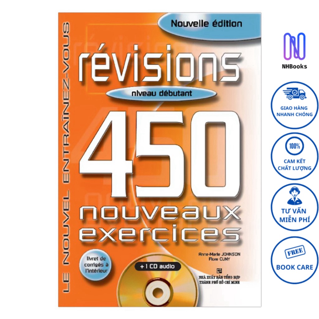Sách - 450 Révisions Niveau Debutant ( Không kèm CD) - NHBOOK