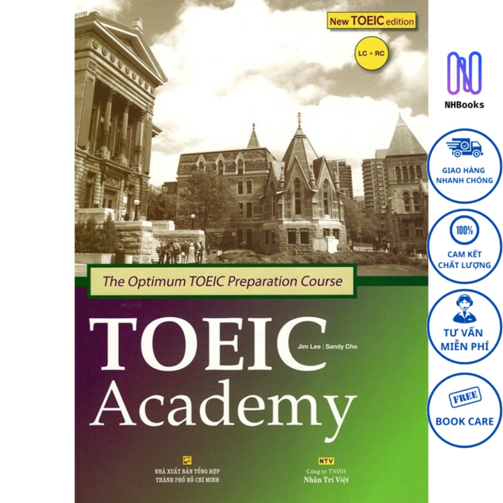 Sách - TOEIC Academy (Kèm CD) - NHBOOK
