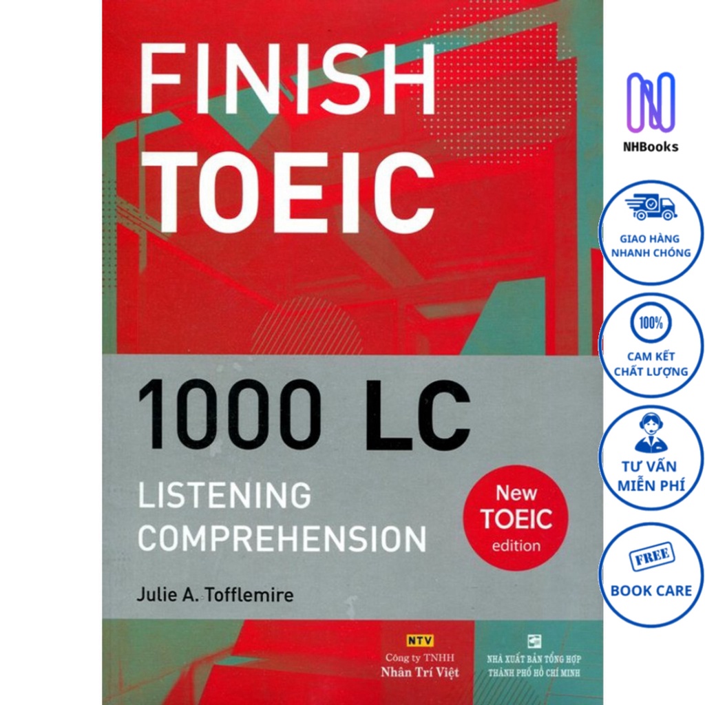 Sách - Finish TOEIC Listening Comprehension (Kèm CD) - NHBOOK