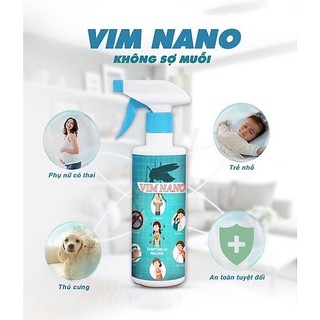 Bình xịt đuổi muỗi Vim Nano xua đuổi muỗi và các loại côn trùng gây hại