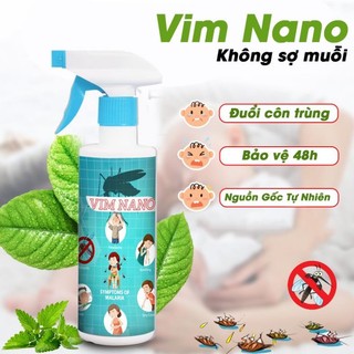 Bình xịt đuổi muỗi Vim Nano xua đuổi muỗi và các loại côn trùng gây hại