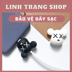 Phụ Kiện Bảo Vệ Cáp Sạc Hình Cute, Chống Gãy Dây Sạc