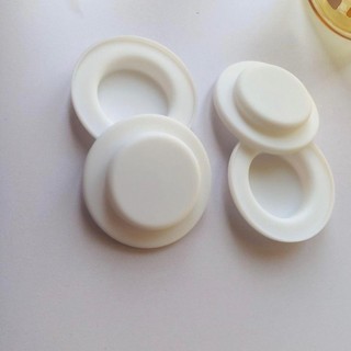 Nắp chặn sữa silicon thay thế nắp trữ sữa, phù hợp với các bình cổ rộng ( Moyuum, TM, Pigeon, Grosmimi, )