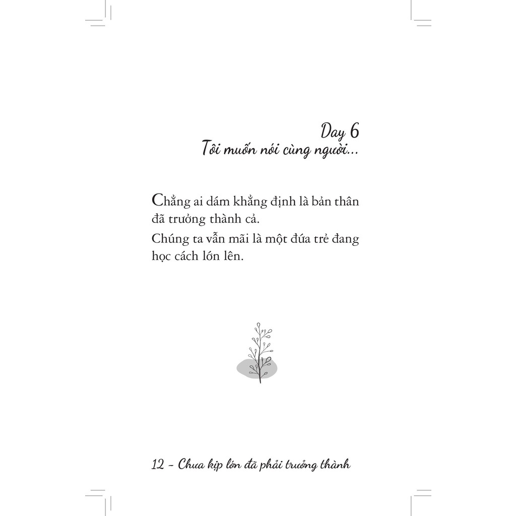 Ảnh Sách - Chưa Kịp Lớn Đã Phải Trưởng Thành - Time Books 1
