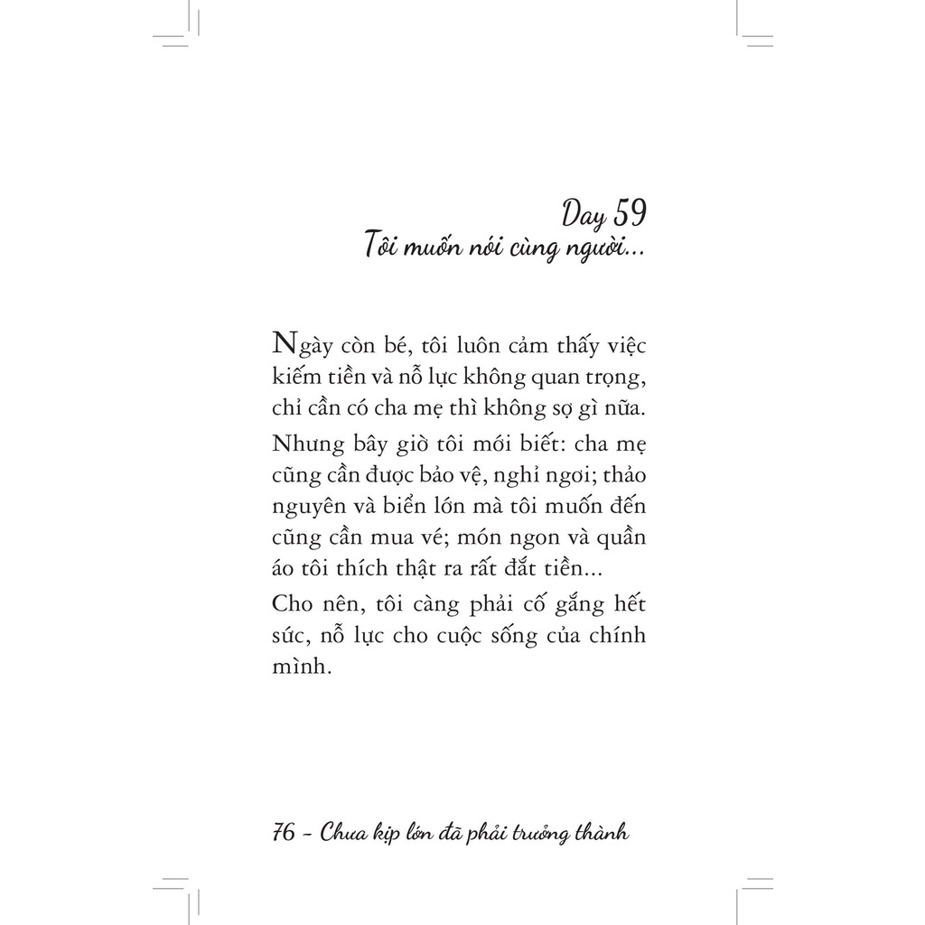Ảnh Sách - Chưa Kịp Lớn Đã Phải Trưởng Thành - Time Books 4