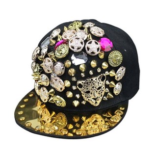 Mũ Lưỡi Trai Đính Đinh Tán Phong Cách Hiphop Thời Trang Hàn Quốc