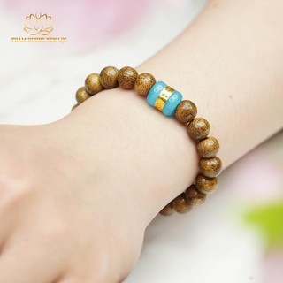 Vòng Tay Trầm Hương Mix Lu Thống Theo Bản Mệnh Trầm Hương Yên Lộc THYL013