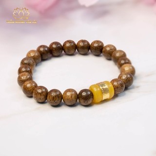 Vòng Tay Trầm Hương Mix Lu Thống Theo Bản Mệnh Trầm Hương Yên Lộc THYL013