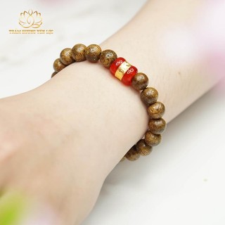 Vòng Tay Trầm Hương Mix Lu Thống Theo Bản Mệnh Trầm Hương Yên Lộc THYL013