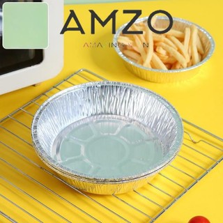 AMZO_ KHAY GIẤY BẠC TRÒN LÓT NỒI CHIÊN KHÔNG DẦU/KHUÔN GIẤY BẠC LÓT NỒI NƯỚNG ĐA NĂNG