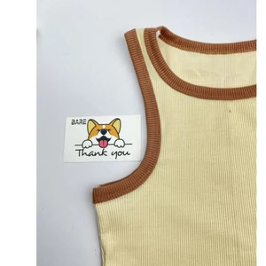 Áo Croptop Ba Lỗ Nữ Phối Viền Bare Basic Phong Cách Hàn Quốc Mùa Hè Năng Động - AO0154