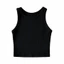 Áo ba lỗ croptop nữ thun gâ BARE basic cá tính về nhiều màu -AO137
