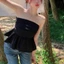 Áo croptop trễ vai nữ thiết kế xếp li dáng xòe dễ thương - AO0159