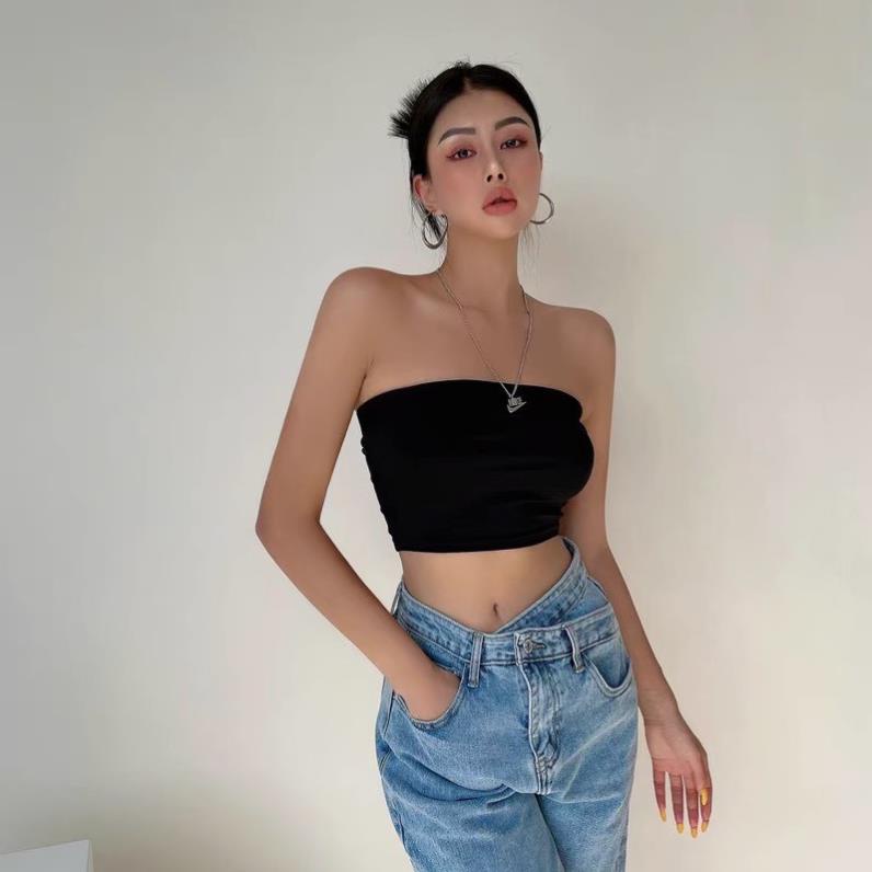 Áo Ống Croptop PINKSTORE29 Dáng Ôm Body A5207