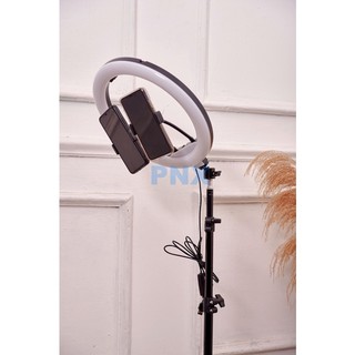 Đèn Livestream 33cm kèm Chân đỡ đèn bằng sắt dài 2m1 nhập khẩu mới 100% xuất VAT công ty RABBI