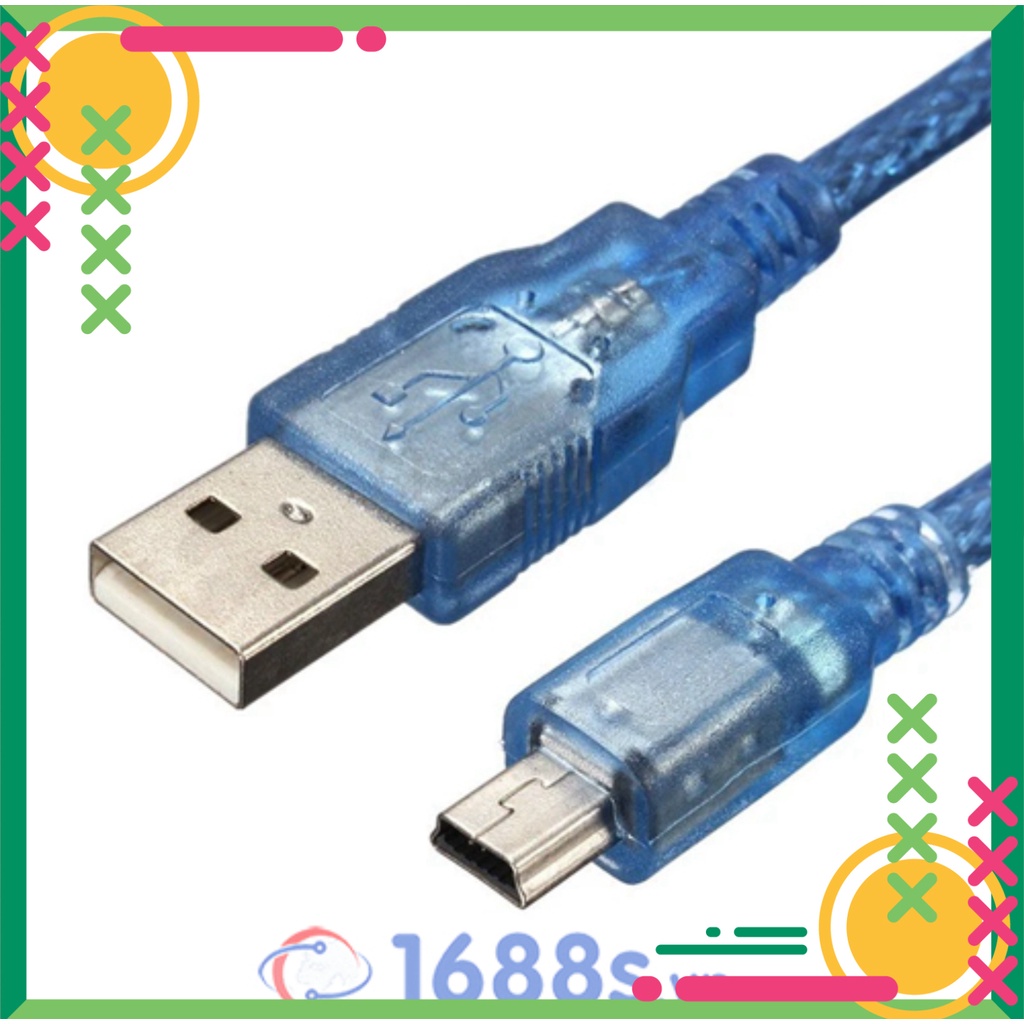 Cáp Sạc USB A-B , Mini B, Micro B ( Cáp Nạp Arduino , Máy In ) - 1688s ...