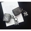 Vỏ bảo vệ tai nghe TPU màu đen trong suốt NY cho AirPodsPro3 Vỏ bảo vệ tai nghe vuông Phong cách mới cho AirPods4 Pro2 Vỏ bảo vệ tai nghe Tương thích với Vỏ AirPodsPro Vỏ AirPods2gen