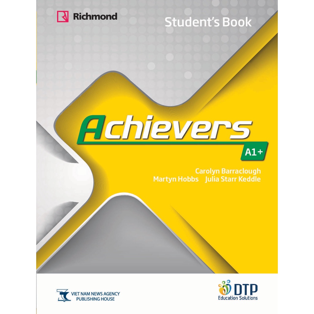 Sách - DTPbooks - Achievers A1+ Student's Book | Shopee Việt Nam