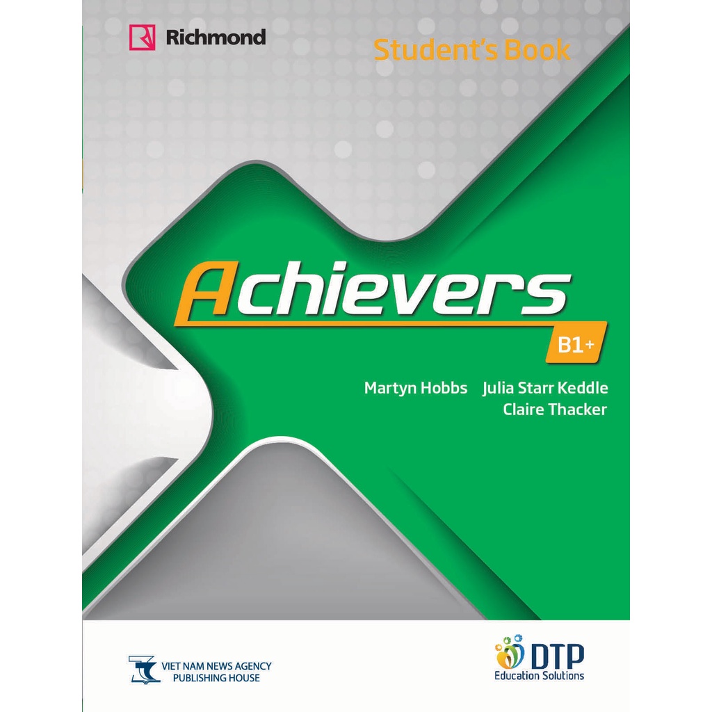 Sách - DTPbooks - Achievers B1+ Student's Book | Shopee Việt Nam