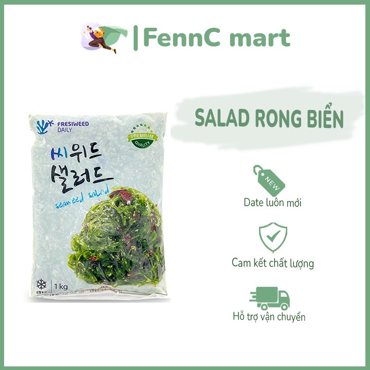 79 Salad Rong Biển ăn liền Rong Biển Tươi trộn mè Fresiweed 1kg FENNC ...