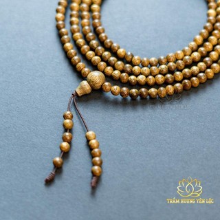 Vòng Tay Trầm Hương 216 Hạt [TRẦM HƯƠNG YÊN LỘC} - Vòng trầm hương mùi thơm nhẹ thoải mái