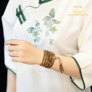 Vòng Tay Trầm Hương 216 Hạt [TRẦM HƯƠNG YÊN LỘC} - Vòng trầm hương mùi thơm nhẹ thoải mái